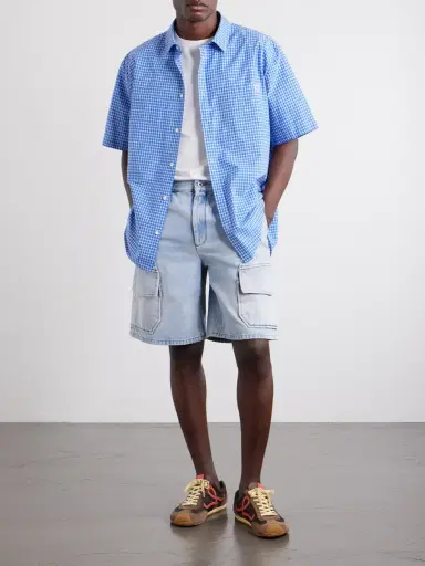 Loewe Paula's Ibiza Straight-Leg Denim Cargo Shorts - Men | Thumbnail 2 Loewe Paula's Ibiza Straight-Leg Denim Cargo Shorts - Men | Thumbnail 2