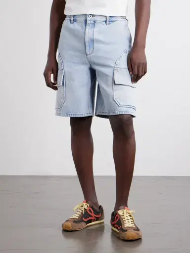 Loewe Paula's Ibiza Straight-Leg Denim Cargo Shorts - Men | Thumbnail 3 Loewe Paula's Ibiza Straight-Leg Denim Cargo Shorts - Men | Thumbnail 3
