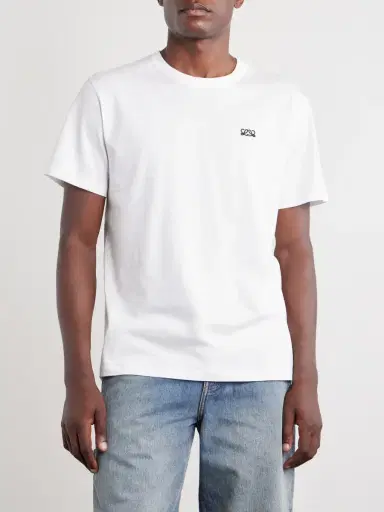 Loewe Anagram-Embroidered Cotton-Jersey T-Shirt - Men | Thumbnail 3 Loewe Anagram-Embroidered Cotton-Jersey T-Shirt - Men | Thumbnail 3