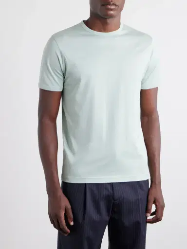 Sunspel Slim-Fit Cotton-Jersey T-Shirt - Men | Thumbnail 3 Sunspel Slim-Fit Cotton-Jersey T-Shirt - Men | Thumbnail 3