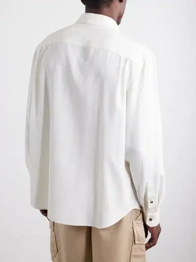 Loewe Paula's Ibiza Anagram-Embroidered Lyocell-Poplin Shirt - Men | Thumbnail 4 Loewe Paula's Ibiza Anagram-Embroidered Lyocell-Poplin Shirt - Men | Thumbnail 4