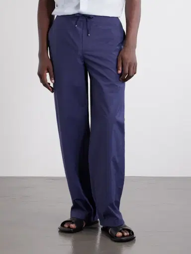 Loewe Paula's Ibiza Straight-Leg Cotton-Blend Drawstring Trousers - Men | Thumbnail 3 Loewe Paula's Ibiza Straight-Leg Cotton-Blend Drawstring Trousers - Men | Thumbnail 3