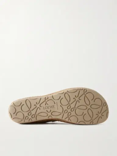 Loewe Paula's Ibiza Rio Raffia-Trimmed Suede Loafers - Men | Thumbnail 3 Loewe Paula's Ibiza Rio Raffia-Trimmed Suede Loafers - Men | Thumbnail 3