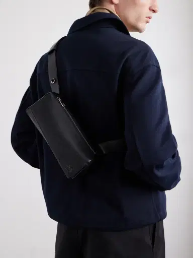 Loewe Puzzle Featherlight Sling Leather Belt Bag - Men | Thumbnail 2 Loewe Puzzle Featherlight Sling Leather Belt Bag - Men | Thumbnail 2