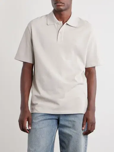 Loewe Anagram-Embroidered Cotton-Piqué Polo Shirt - Men | Thumbnail 3 Loewe Anagram-Embroidered Cotton-Piqué Polo Shirt - Men | Thumbnail 3
