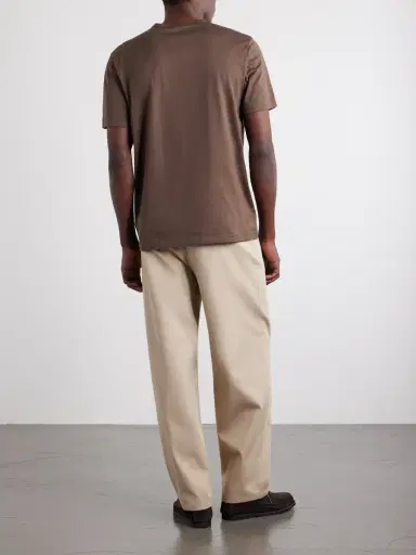Sunspel Slim-Fit Cotton-Jersey T-Shirt - Men | Thumbnail 4 Sunspel Slim-Fit Cotton-Jersey T-Shirt - Men | Thumbnail 4