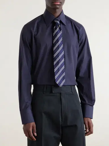 Tom Ford Cotton-Poplin Shirt - Men | Thumbnail 3 Tom Ford Cotton-Poplin Shirt - Men | Thumbnail 3