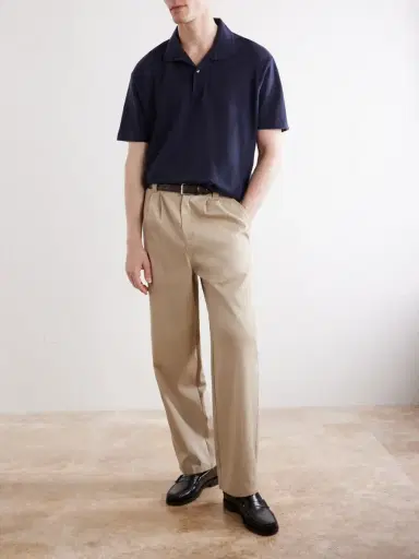 Sunspel Linen-Piqué Polo Shirt - Men | Thumbnail 2 Sunspel Linen-Piqué Polo Shirt - Men | Thumbnail 2