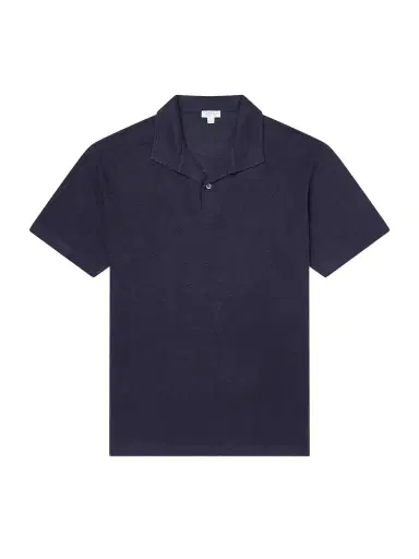 Sunspel Linen-Piqué Polo Shirt - Men | Thumbnail 1 Sunspel Linen-Piqué Polo Shirt - Men | Thumbnail 1