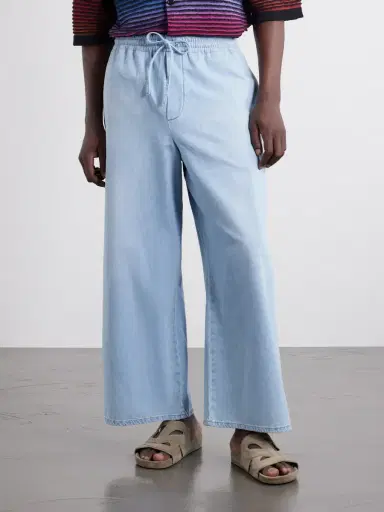 Loewe Paula's Ibiza Wide-Leg Drawstring Jeans - Men | Thumbnail 3 Loewe Paula's Ibiza Wide-Leg Drawstring Jeans - Men | Thumbnail 3