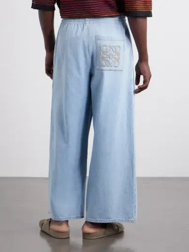 Loewe Paula's Ibiza Wide-Leg Drawstring Jeans - Men | Thumbnail 4 Loewe Paula's Ibiza Wide-Leg Drawstring Jeans - Men | Thumbnail 4
