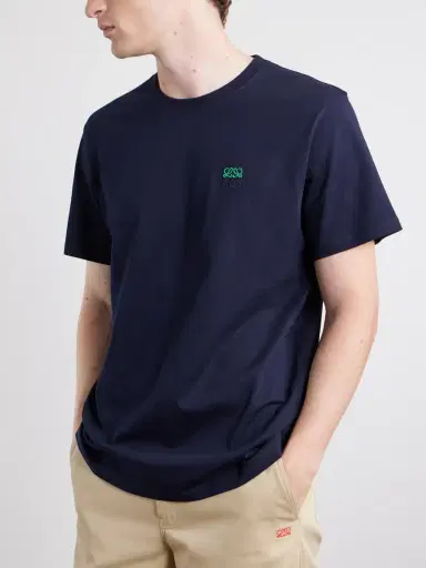 Loewe Anagram-Embroidered Cotton-Jersey T-Shirt - Men | Thumbnail 3 Loewe Anagram-Embroidered Cotton-Jersey T-Shirt - Men | Thumbnail 3
