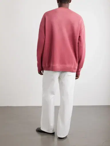 Loewe Anagram-Embroidered Cotton-Jersey Sweatshirt - Men | Thumbnail 4 Loewe Anagram-Embroidered Cotton-Jersey Sweatshirt - Men | Thumbnail 4