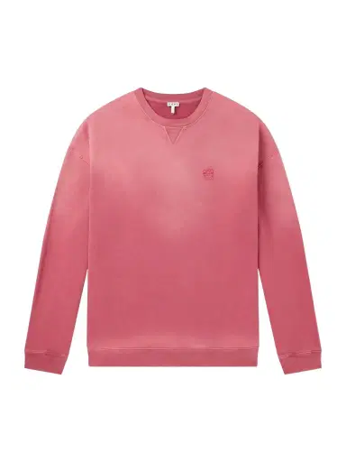 Loewe Anagram-Embroidered Cotton-Jersey Sweatshirt - Men | Thumbnail 1 Loewe Anagram-Embroidered Cotton-Jersey Sweatshirt - Men | Thumbnail 1