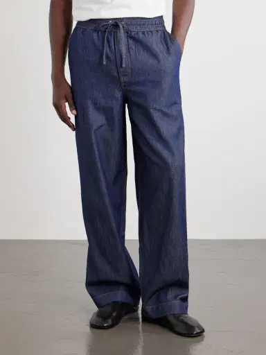 Loewe Anagram-Detailed Wide-Leg Jeans - Men | Thumbnail 3 Loewe Anagram-Detailed Wide-Leg Jeans - Men | Thumbnail 3