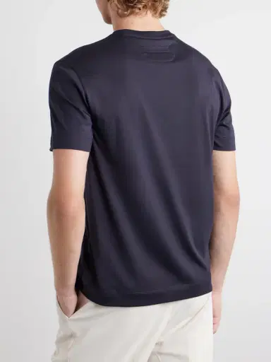 Zegna Cotton-Jersey T-Shirt - Men | Thumbnail 4 Zegna Cotton-Jersey T-Shirt - Men | Thumbnail 4