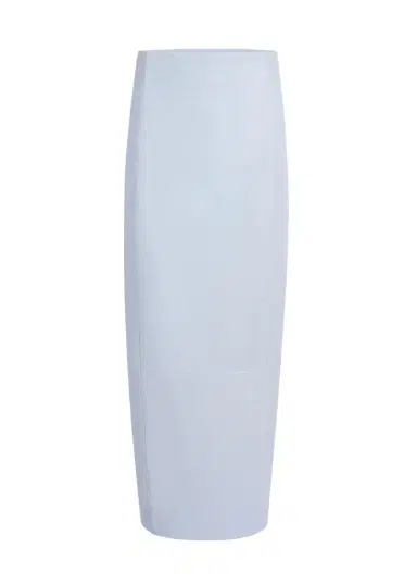 Khaite Lyle Skirt In Sky Blue Leather | Thumbnail 1 Khaite Lyle Skirt In Sky Blue Leather | Thumbnail 1