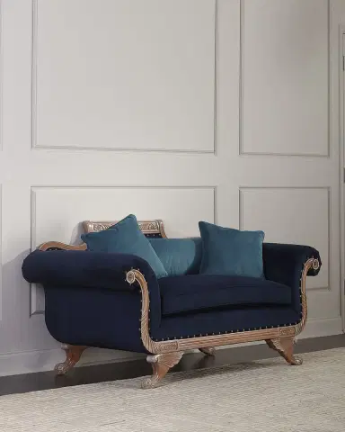 Old Hickory Tannery Ambrey Duncan Settee 68" | Thumbnail 2 Old Hickory Tannery Ambrey Duncan Settee 68" | Thumbnail 2