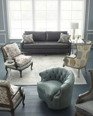 Old Hickory Tannery Bennington Bergere Chair | Thumbnail 5 Old Hickory Tannery Bennington Bergere Chair | Thumbnail 5