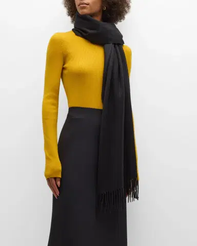 Sofia Cashmere Fringed Cashmere Evening Wrap | Thumbnail 2 Sofia Cashmere Fringed Cashmere Evening Wrap | Thumbnail 2