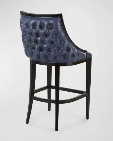 Old Hickory Tannery Kellan Leather Tufted Barstool | Thumbnail 6 Old Hickory Tannery Kellan Leather Tufted Barstool | Thumbnail 6