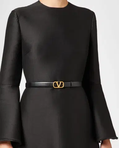 Valentino Garavani VLogo Signature Reversible Leather Belt, 20mm | Thumbnail 2 Valentino Garavani VLogo Signature Reversible Leather Belt, 20mm | Thumbnail 2