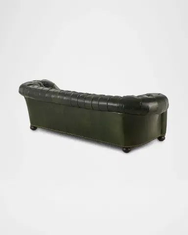 Old Hickory Tannery Julian Leather Club Sofa, 100" | Thumbnail 3 Old Hickory Tannery Julian Leather Club Sofa, 100" | Thumbnail 3