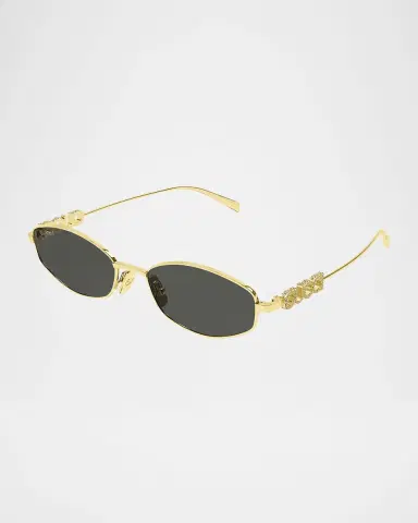 Gucci GG1802S Oval Metal Sunglasses | Thumbnail 2 Gucci GG1802S Oval Metal Sunglasses | Thumbnail 2