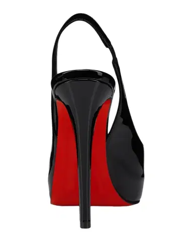 Christian Louboutin 120mm Lady Fanny Patent Leather Peep-Toe Pumps | Thumbnail 1 Christian Louboutin 120mm Lady Fanny Patent Leather Peep-Toe Pumps | Thumbnail 1