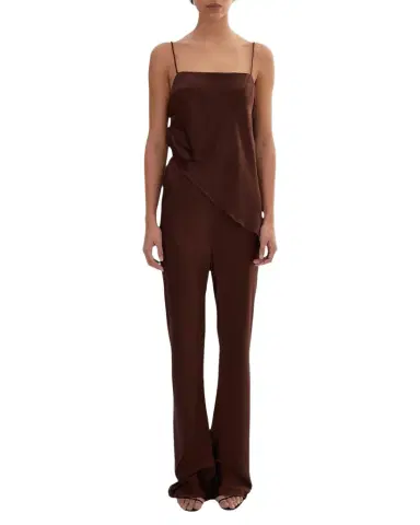 LaMarque Emile Straight-Leg Satin Pants | Thumbnail 1 LaMarque Emile Straight-Leg Satin Pants | Thumbnail 1