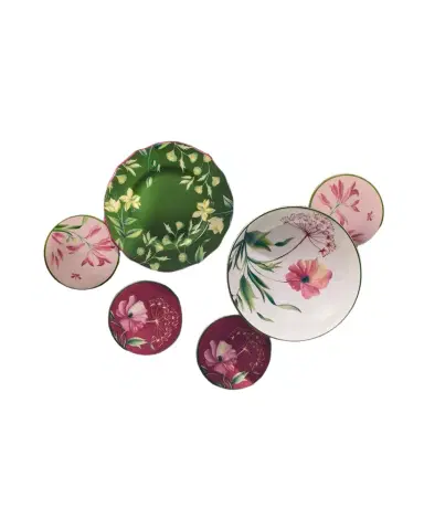 GINORI 1735 Florenza Malva Coasters, Set of 4 | Thumbnail 1 GINORI 1735 Florenza Malva Coasters, Set of 4 | Thumbnail 1