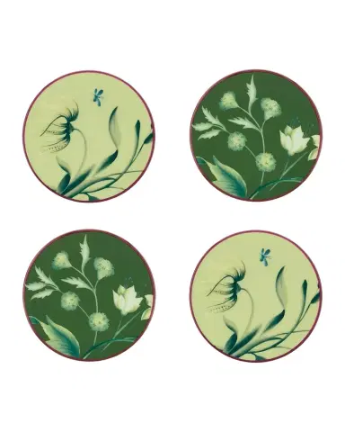 GINORI 1735 Florenza Acanto Coasters, Set of 4 | Thumbnail 1 GINORI 1735 Florenza Acanto Coasters, Set of 4 | Thumbnail 1
