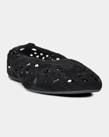 Alaïa Neo Vienne Suede Slippers | Thumbnail 4 Alaïa Neo Vienne Suede Slippers | Thumbnail 4