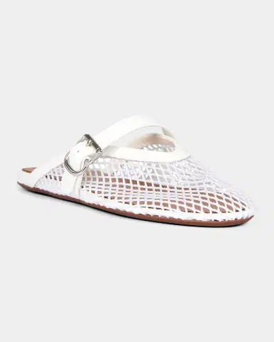 Alaïa Mesh Mary Jane Ballerina Mules | Thumbnail 4 Alaïa Mesh Mary Jane Ballerina Mules | Thumbnail 4