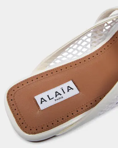 Alaïa Mesh Mary Jane Ballerina Mules | Thumbnail 5 Alaïa Mesh Mary Jane Ballerina Mules | Thumbnail 5