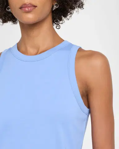 Lafayette 148 New York Swiss Cotton Rib Racerback Tank | Thumbnail 4 Lafayette 148 New York Swiss Cotton Rib Racerback Tank | Thumbnail 4
