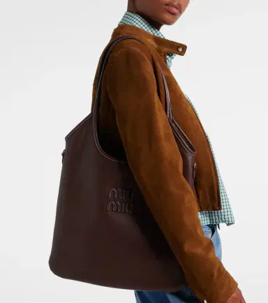 Miu Miu Ivy leather shopper | Thumbnail 5 Miu Miu Ivy leather shopper | Thumbnail 5