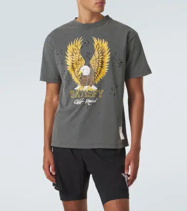 Satisfy MothTech printed cotton jersey T-shirt | Thumbnail 2 Satisfy MothTech printed cotton jersey T-shirt | Thumbnail 2