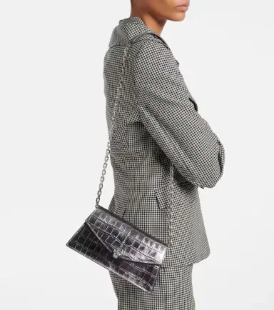 McQueen Skull Mini croc-effect leather clutch | Thumbnail 5 McQueen Skull Mini croc-effect leather clutch | Thumbnail 5