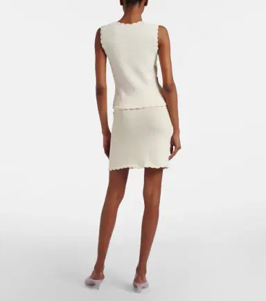 Chloé Chloé Knitted cotton miniskirt | Thumbnail 2 Chloé Chloé Knitted cotton miniskirt | Thumbnail 2