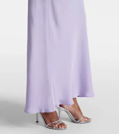 Rodarte Floral-appliqué silk crêpe maxi dress | Thumbnail 4 Rodarte Floral-appliqué silk crêpe maxi dress | Thumbnail 4