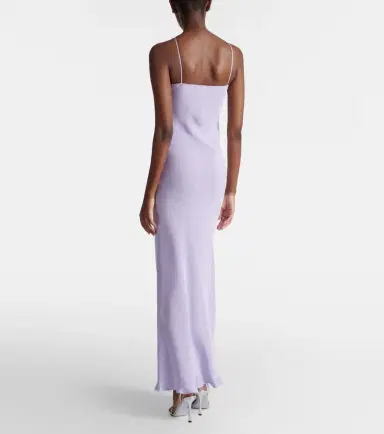 Rodarte Floral-appliqué silk crêpe maxi dress | Thumbnail 5 Rodarte Floral-appliqué silk crêpe maxi dress | Thumbnail 5