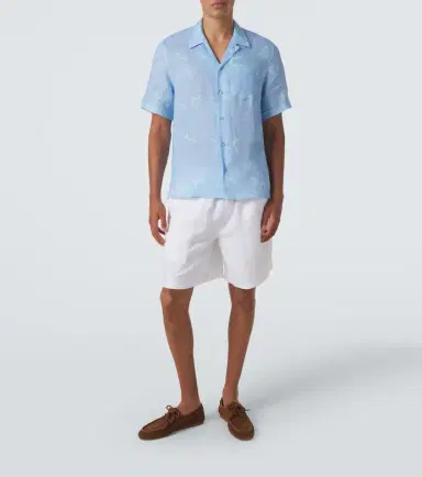 Vilebrequin Printed linen shirt | Thumbnail 2 Vilebrequin Printed linen shirt | Thumbnail 2