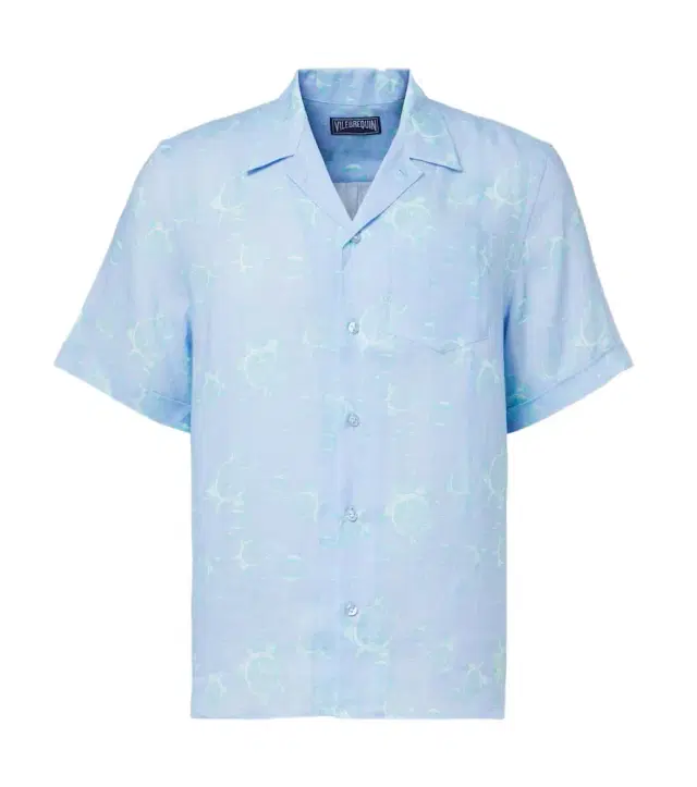 Printed linen shirt Printed linen shirt