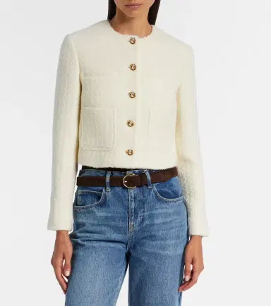 Altuzarra Beanie bouclé jacket | Thumbnail 4 Altuzarra Beanie bouclé jacket | Thumbnail 4