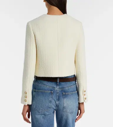 Altuzarra Beanie bouclé jacket | Thumbnail 7 Altuzarra Beanie bouclé jacket | Thumbnail 7