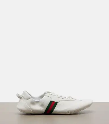 Gucci Flex suede and leather sneakers | Thumbnail 2 Gucci Flex suede and leather sneakers | Thumbnail 2