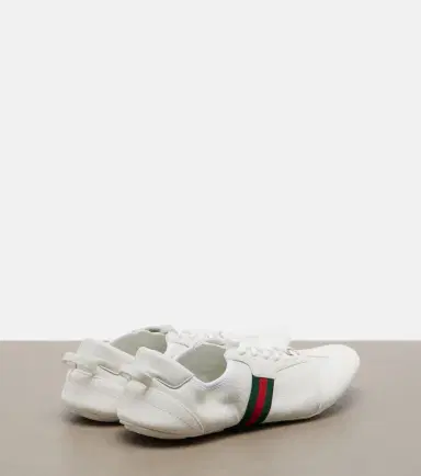 Gucci Flex suede and leather sneakers | Thumbnail 3 Gucci Flex suede and leather sneakers | Thumbnail 3