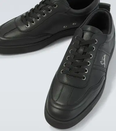 Christian Louboutin Retero logo leather sneakers | Thumbnail 4 Christian Louboutin Retero logo leather sneakers | Thumbnail 4