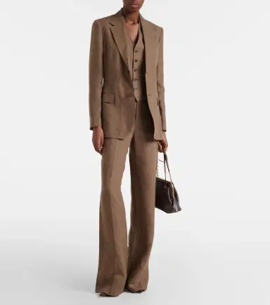 Ralph Lauren Collection Jaiden linen vest | Thumbnail 2 Ralph Lauren Collection Jaiden linen vest | Thumbnail 2